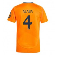 Camisa de Futebol Real Madrid David Alaba #4 Equipamento Secundário 2024-25 Manga Curta